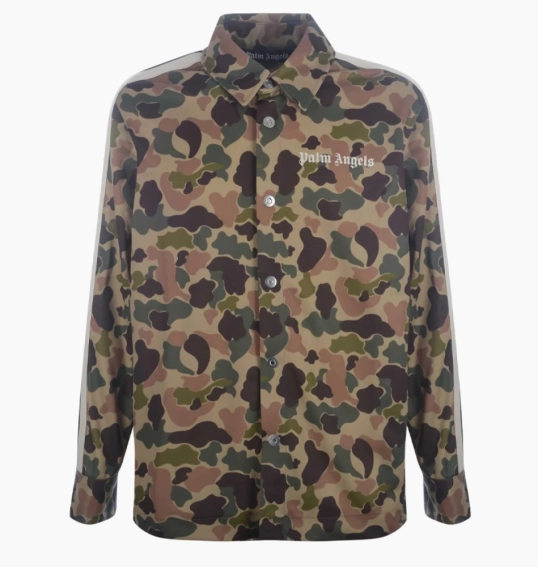 Куртка PALM ANGELS CAMO TRACK JACKET PMGA104F21FAB0055601 фото 1 — інтернет-магазин Tapok
