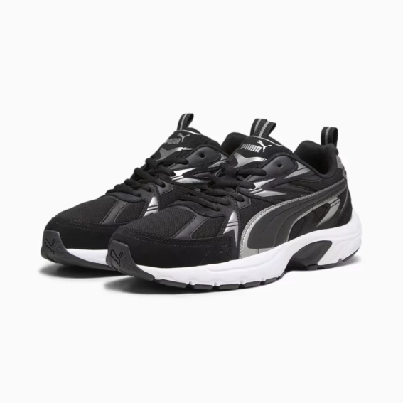 Кроссовки Milenio Tech Suede 39348901 Puma 10 (44,5) Черный 39348901 фото 3 — интернет-магазин Tapok