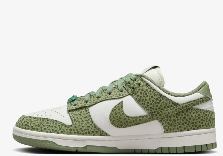 Кросівки жіночі Nike Dunk Low Green/White FV6516-300 фото 1 — інтернет-магазин Tapok
