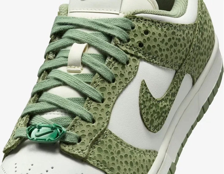 Кросівки жіночі Nike Dunk Low Green/White FV6516-300 фото 4 — інтернет-магазин Tapok