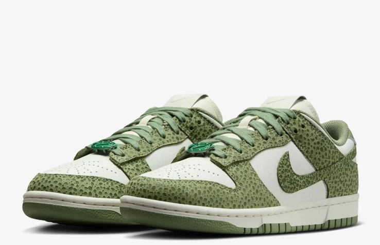 Кросівки жіночі Nike Dunk Low Green/White FV6516-300 фото 6 — інтернет-магазин Tapok