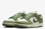 Кросівки жіночі Nike Dunk Low Green/White FV6516-300 Фото 6