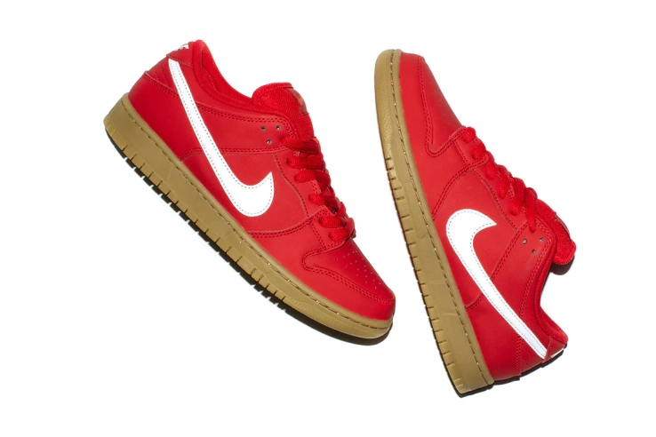 Кросівки унісекс Nike Dunk Low Sb Red FJ1674-600 фото 8 — інтернет-магазин Tapok