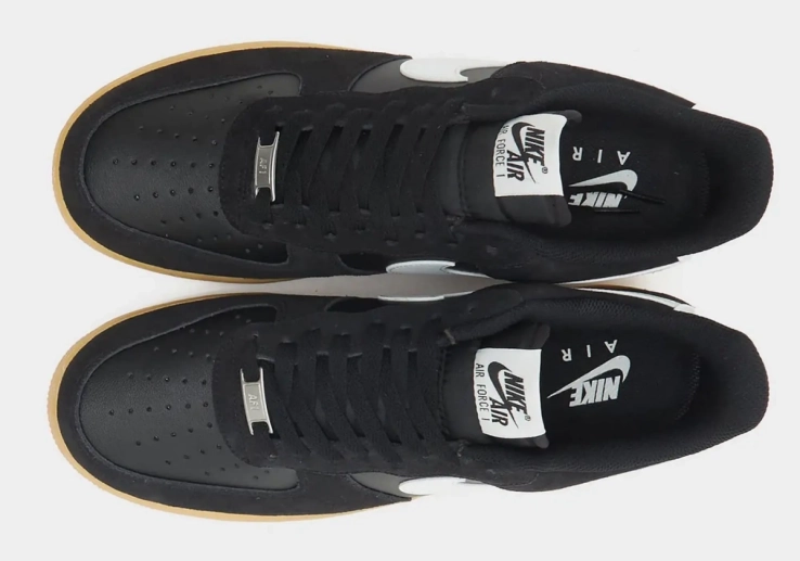 Кроссовки мужские Nike Air Force 1 Low 07 Lv8 Summit White Gum Black FQ8714-004 фото 7 — интернет-магазин Tapok