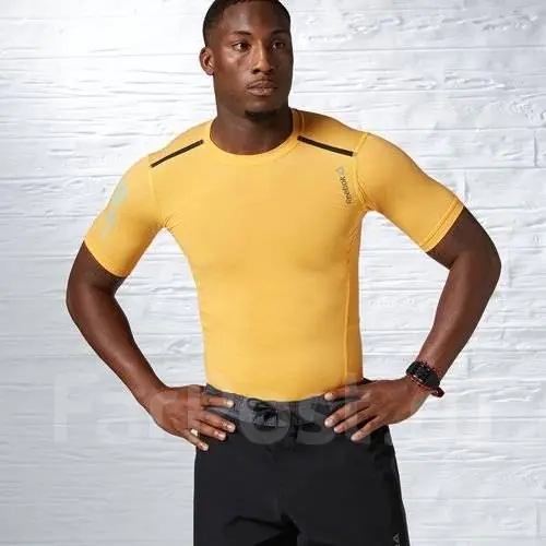 Футболка REEBOK ONE COMPRESSION TEE B85171 фото 1 — интернет-магазин Tapok