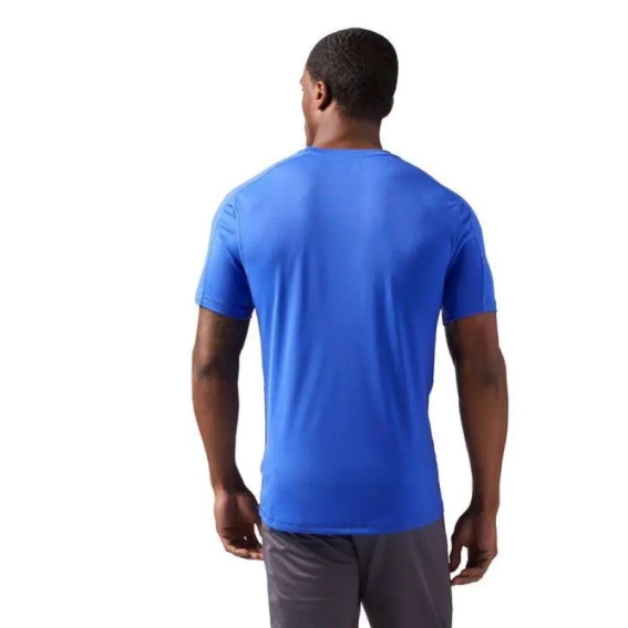 Футболка чоловіча Reebok Wor Tech Top Blue D94311 фото 5 — інтернет-магазин Tapok