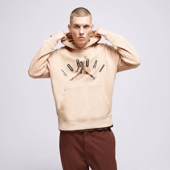 Худі чоловіче Air Jordan Flight Mvp Beige FD7415-200 фото 1 — інтернет-магазин Tapok