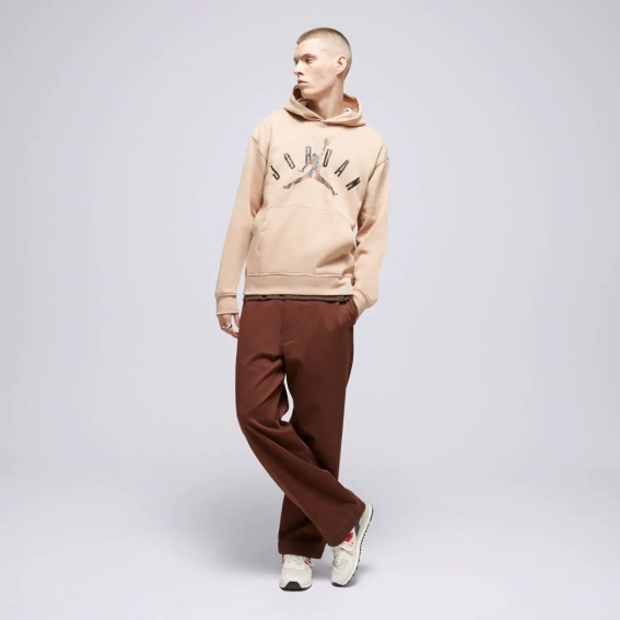 Худі чоловіче Air Jordan Flight Mvp Beige FD7415-200 фото 3 — інтернет-магазин Tapok