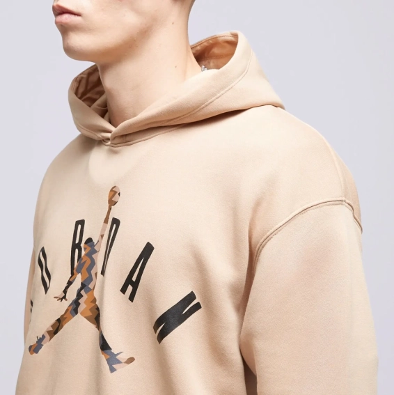 Худі чоловіче Air Jordan Flight Mvp Beige FD7415-200 фото 4 — інтернет-магазин Tapok