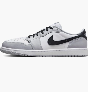 Кросівки чоловічі Air Jordan 1 Low Og Barons White/Grey CZ0790-110