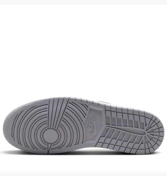 Кросівки чоловічі Air Jordan 1 Low Og Barons White/Grey CZ0790-110 фото 7 — інтернет-магазин Tapok