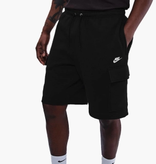 Мужские шорты Nike Club Fleece Cargo Black FN3525-010