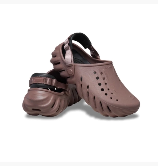 Сандалі унісекс Crocs Echo Clog Brown 207937-0LF фото 2 — інтернет-магазин Tapok