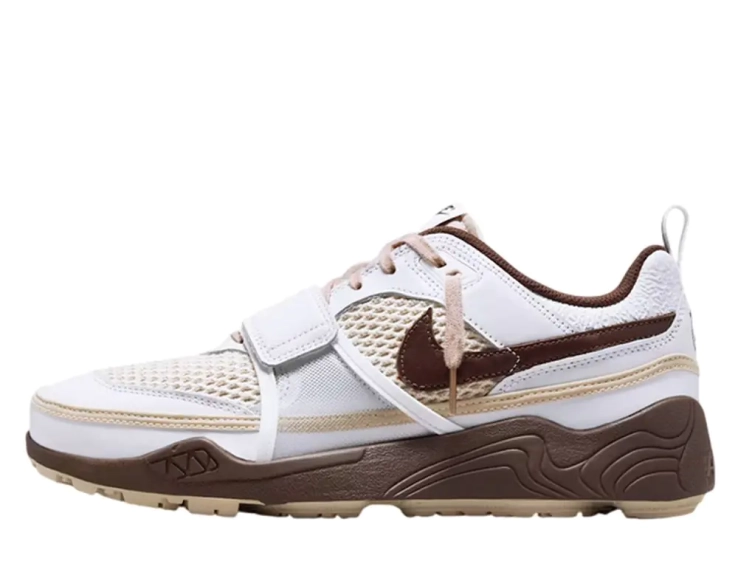 Кроссовки Nike Zoom Field JaxxTravis Scott Light Chocolate HQ3073-100 фото 1 — интернет-магазин Tapok
