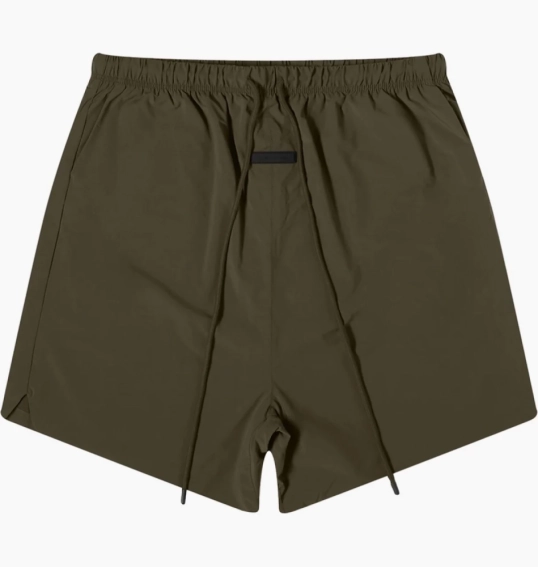 Шорты Fear of God ESSENTIALS Men&#39;s Spring Nylon Relaxed Shorts in Ink 160SP244120F фото 1 — интернет-магазин Tapok