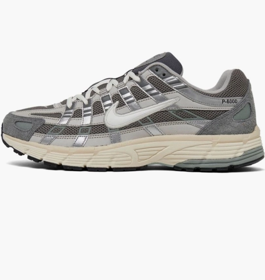 Кросівки унісекс Nike P-6000 Premium Casual Shoes Grey FN7509-029 фото 1 — інтернет-магазин Tapok