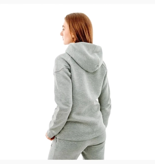 Костюм спортивний жіночий Nike Tch Flc Fz Wr Grey FB8338-063  FB8330-063 фото 3 — інтернет-магазин Tapok