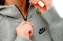 Костюм спортивний жіночий Nike Tch Flc Fz Wr Grey FB8338-063  FB8330-063 Фото 5