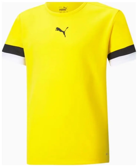 Футболка Puma teamRISE Jersey Jr жовтий Діт 116 см 704938-07 фото 1 — інтернет-магазин Tapok