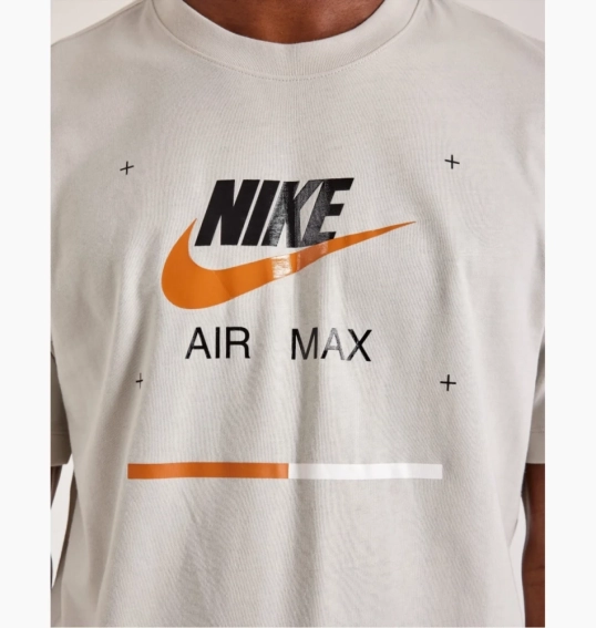 Футболка мужская Nike Air Max Tee Beige FV3778-072 фото 2 — интернет-магазин Tapok