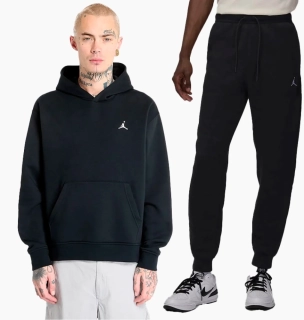 Костюм спортивний чоловічий Air Jordan Brooklyn Fleece Black FV7281-010_ FV7277-010