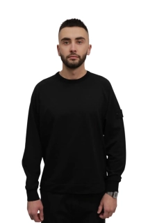 Кофта Stone Island Cotton Stretch Ghost Garment Dyed Sweatshirt Black K1S156100011S00F3 V0029