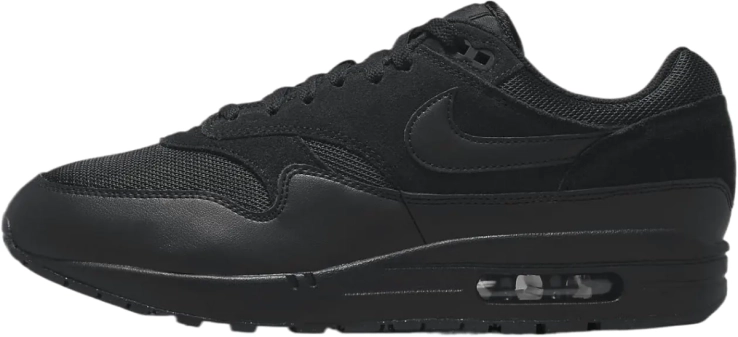 Кроссовки Nike Air Max 1 Essential Triple Black FZ5808-006 фото 1 — интернет-магазин Tapok