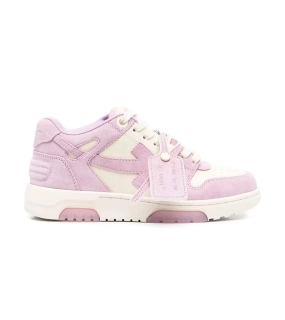 Кросівки OFF-WHITE Out Of Office Suede Lavander Ivory OWIA259S25LEA0063F0B