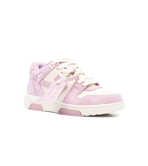 Кроссовки OFF-WHITE Out Of Office Suede Lavander Ivory OWIA259S25LEA0063F0B фото 2 — интернет-магазин Tapok