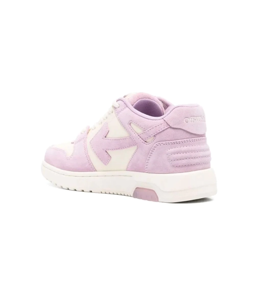 Кроссовки OFF-WHITE Out Of Office Suede Lavander Ivory OWIA259S25LEA0063F0B фото 3 — интернет-магазин Tapok