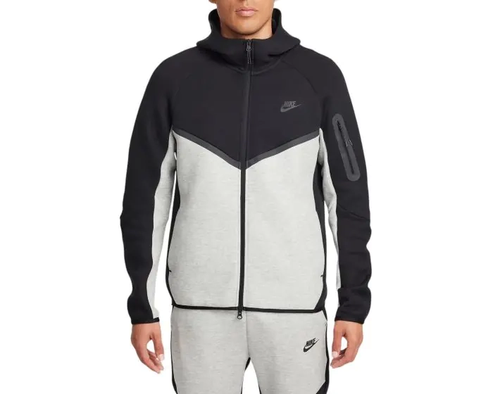 Толстовка Nike M TCH FLC FZ WR HOODIE HV0949-011 фото 7 — интернет-магазин Tapok