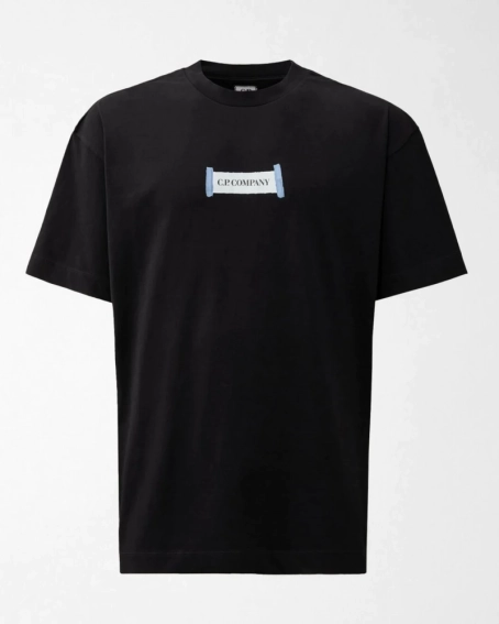 Женская футболка CP Company. Logos T-Shirt 18CMTS148A 006586W фото 4 — интернет-магазин Tapok