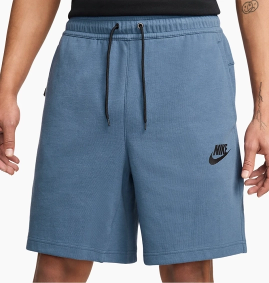 Шорты мужские Nike Tech Fleece Essentials Sport Shorts Zip Pocket Blue DD5301-491 фото 1 — интернет-магазин Tapok