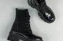 Ботинки женские кожа наплак черные на шнурках демисезонные Фото 17