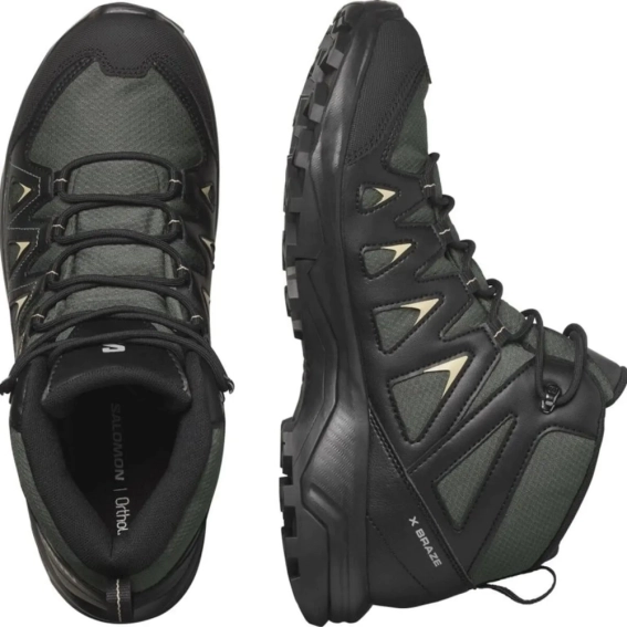 Кроссовки мужские Salomon X Braze Mid Gore-Tex L47430500 41 L47430500 фото 3 — интернет-магазин Tapok