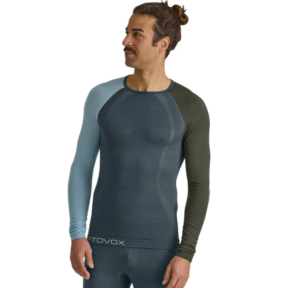 Термофутболка Ortovox 120 Comp Light Long Sleeve Mns 025.001.1168 фото 1 — інтернет-магазин Tapok