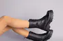 Ботинки женские кожаные черные на шнурках и с замком Фото 8
