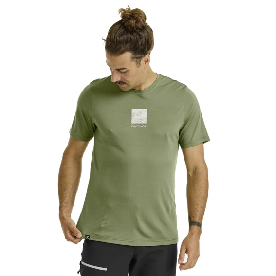 Футболка Ortovox 120 Cool Tec Abstract Ts Mns 025.001.1238 фото 1 — интернет-магазин Tapok