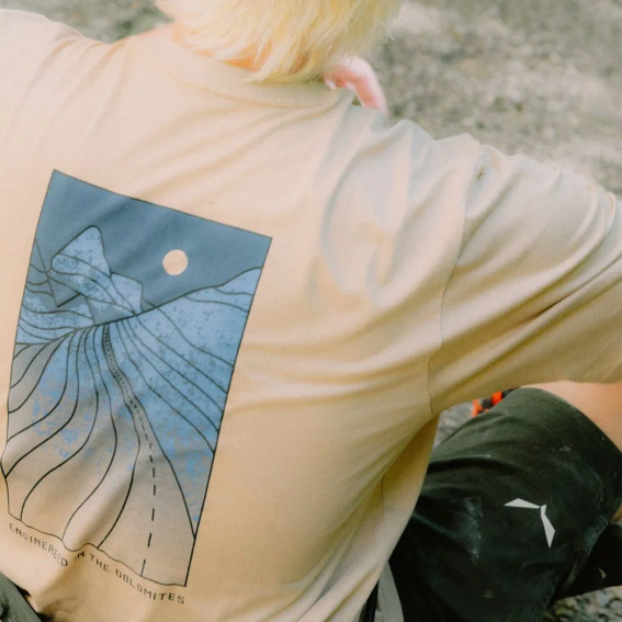Футболка Salewa Eagle Sunset Loose T-Shirt Mns 013.012.1321 фото 3 — інтернет-магазин Tapok