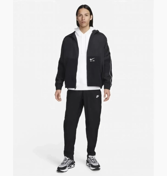 Костюм Nike Air Neylon (черно-красный) FN7687-011_FZ8371-010 фото 1 — интернет-магазин Tapok