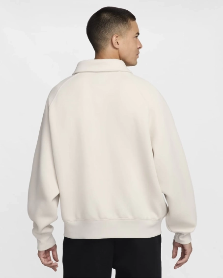 Світшот NIke Tech Fleece (бежевий) FZ7568-104 фото 2 — інтернет-магазин Tapok