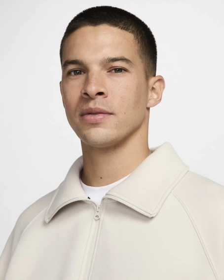 Світшот NIke Tech Fleece (бежевий) FZ7568-104 фото 3 — інтернет-магазин Tapok