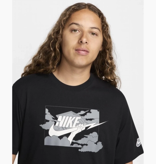 Футболка Nike (черная) FZ5419-010 фото 3 — интернет-магазин Tapok