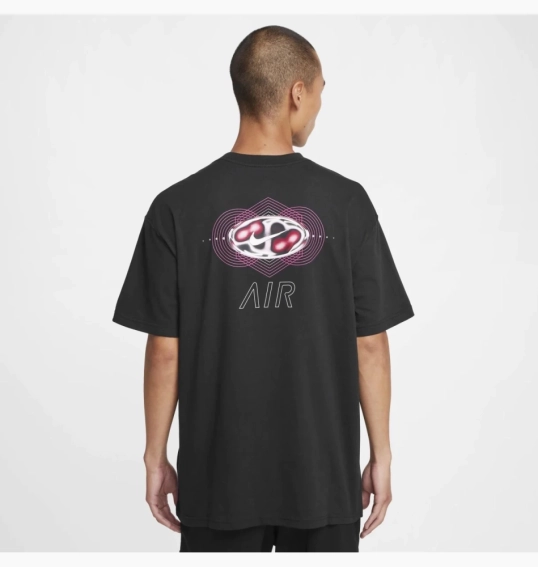 Футболка Nike Air (черная) FZ7981-010 фото 2 — интернет-магазин Tapok