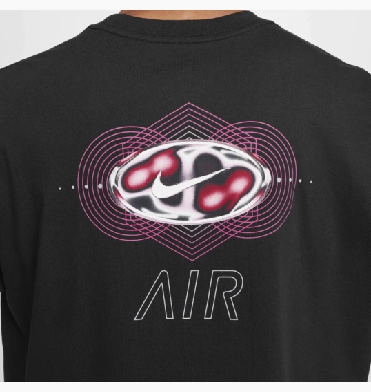 Футболка Nike Air (черная) FZ7981-010 фото 6 — интернет-магазин Tapok