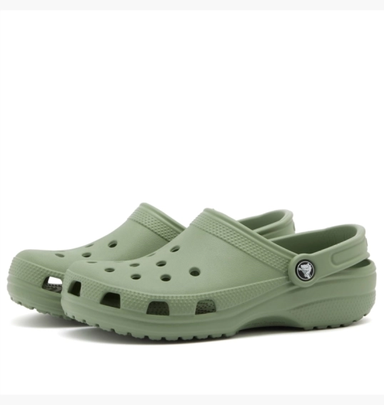 Тапочки унісекс CROCS Classic Clog Green 10001-308 фото 3 — інтернет-магазин Tapok