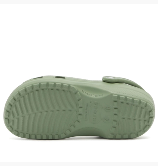 Тапочки унісекс CROCS Classic Clog Green 10001-308 фото 6 — інтернет-магазин Tapok