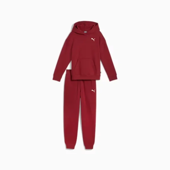 Костюм спортивный Loungewear Suit FL 68332013 Puma 128 Красный 68332013 фото 4 — интернет-магазин Tapok