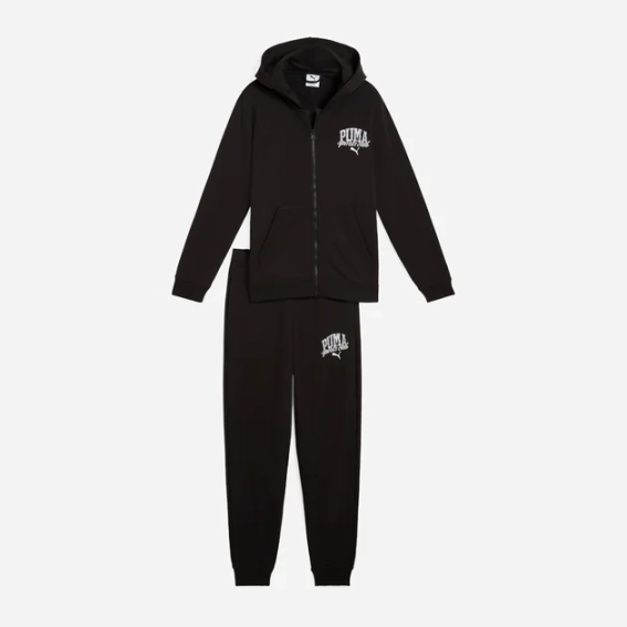 Костюм спортивный PUMA CLASS Sweat Suit 68727901 Puma 128 Черный 68727901 фото 1 — интернет-магазин Tapok