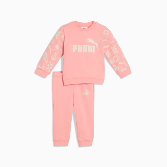 Костюм спортивний дитячий SANDY ADVENTURES Crew Set 68628418 Puma 104 Розовий 68628418 фото 1 — інтернет-магазин Tapok